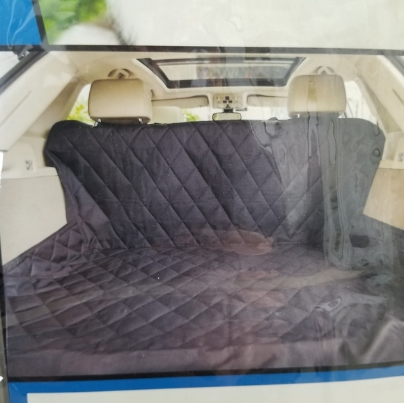 Luxury Trunk Cover Pet Accessories Black 80"Lx51"W Pet Blanket - Picture 2 of 5